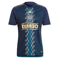 Men's adidas Julian Carranza Navy Philadelphia Union 2024 The XV Kit Replica Player Jersey