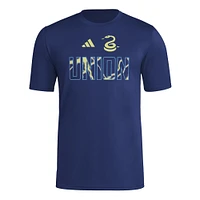 Men's adidas  Navy Philadelphia Union 2025 Jersey Hook AEROREADY T-Shirt