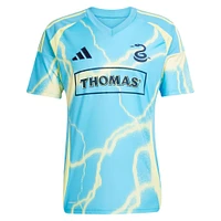 Men's adidas Quinn Sullivan Blue Philadelphia Union 2025 The Voltage Kit Replica Player Jersey