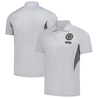 Polo d'entraînement adidas Silver Philadelphia Union 2025 pour homme