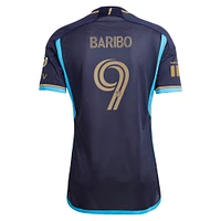 Men's adidas Tai Baribo Navy Philadelphia Union 2024 The XV Kit Authentic Player Jersey