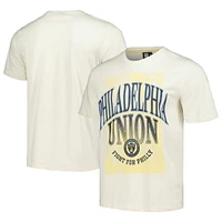 Men's Cream Philadelphia Union '90s Heavyweight Relaxed T-Shirt