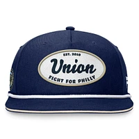 Men's Fanatics Navy Philadelphia Union Iron Golf Snapback Hat