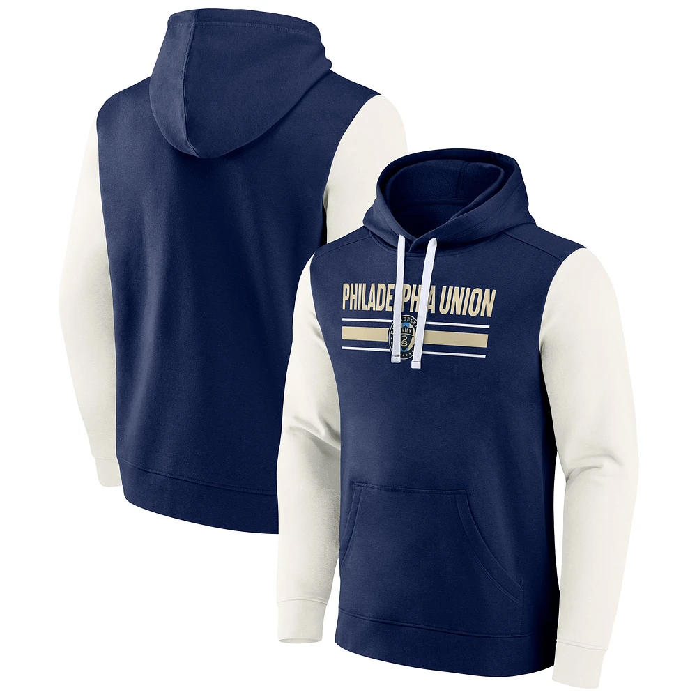 Men's Fanatics Navy Philadelphia Union To Victory Pullover Hoodie