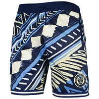 Men's Mitchell & Ness Navy Philadelphia Union Tribal Fashion Shorts