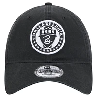 Men's New Era  Black Philadelphia Union 2025 Kickoff 9TWENTY Adjustable Hat