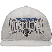 Casquette ajustable en velours côtelé Philadelphia Union de New Era pour homme