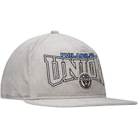 Casquette ajustable en velours côtelé Philadelphia Union de New Era pour homme