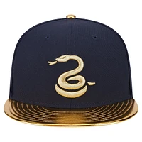 Men's New Era Navy/Gold Philadelphia Union 15th Anniversary 9FIFTY Snapback Hat