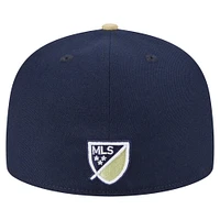 Men's New Era  Navy Philadelphia Union 2025 Kickoff 59FIFTY Fitted Hat