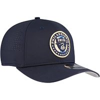 Men's New Era Navy Philadelphia Union 9SEVENTY COOLERA Stretch-Snap Adjustable Hat