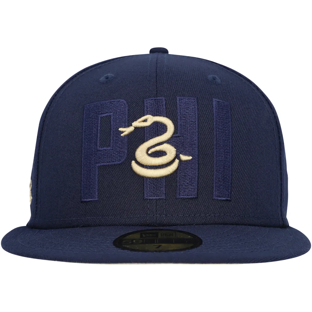 Casquette ajustée 59FIFTY Philadelphia Union Kick Off pour homme New Era bleu marine