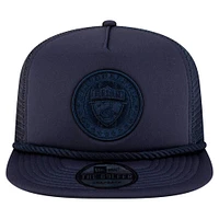 Men's New Era Navy Philadelphia Union Tone Golfer Snapback Hat