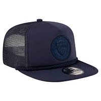 Men's New Era Navy Philadelphia Union Tone Golfer Snapback Hat