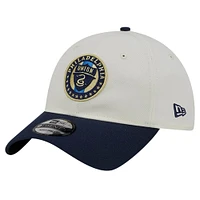 Men's New Era White Philadelphia Union 2024 Kick Off Collection 9TWENTY Adjustable Hat