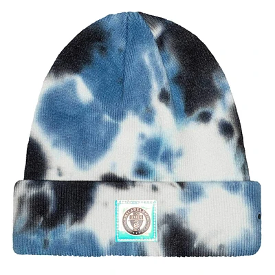 Bonnet en tricot à revers tie-dye psychédélique Philadelphia Union pour hommes