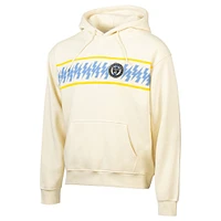 Sweat à capuche décontracté en jersey de sport pour homme avec motif Suède crème Philadelphia Union 2025