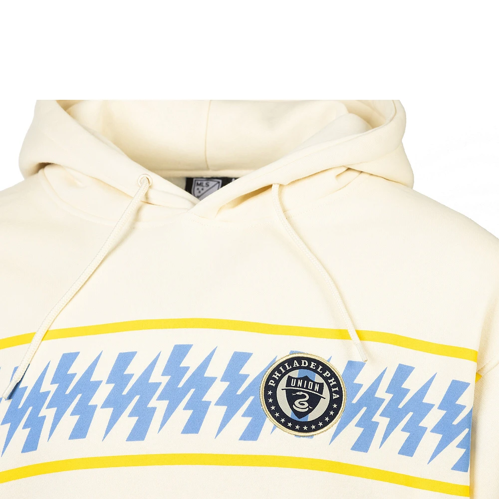 Sweat à capuche décontracté en jersey de sport pour homme avec motif Suède crème Philadelphia Union 2025