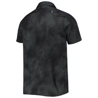 Men's The Wild Collective Black Philadelphia Union Abstract Cloud Button-Up Shirt