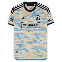 Nathan Harriel Philadelphia Union Autographed Match-Used #26 Tan adidas Jersey from the 2024 MLS Season - Size M