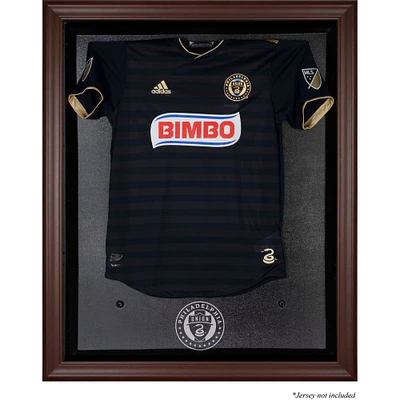 Philadelphia Union Framed Brown Team Logo Jersey Display Case