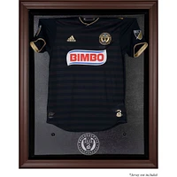 Philadelphia Union Framed Brown Team Logo Jersey Display Case