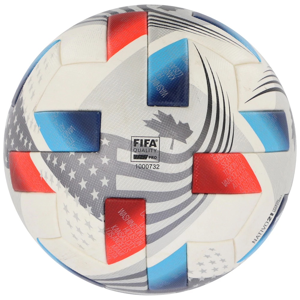 Philadelphia Union Match-Used Soccer Ball from the 2021 MLS Season