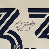 Quinn Sullivan Philadelphia Union Autographed Match-Used #33 Tan adidas Jersey from the 2024 MLS Season - Size S