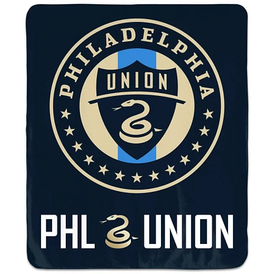 WinCraft Philadelphia Union Couverture ultra polaire 127 x 152,4 cm