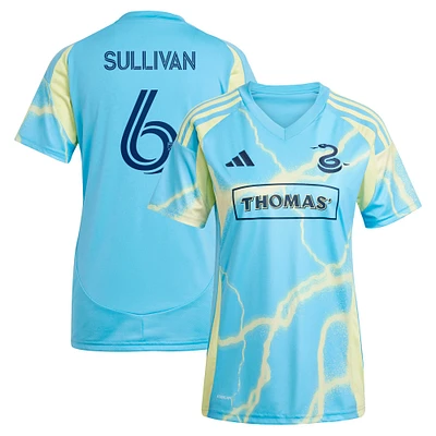 Maillot réplique du kit The Voltage 2025 de l'équipe football l'Union Philadelphie adidas Cavan Sullivan pour femme