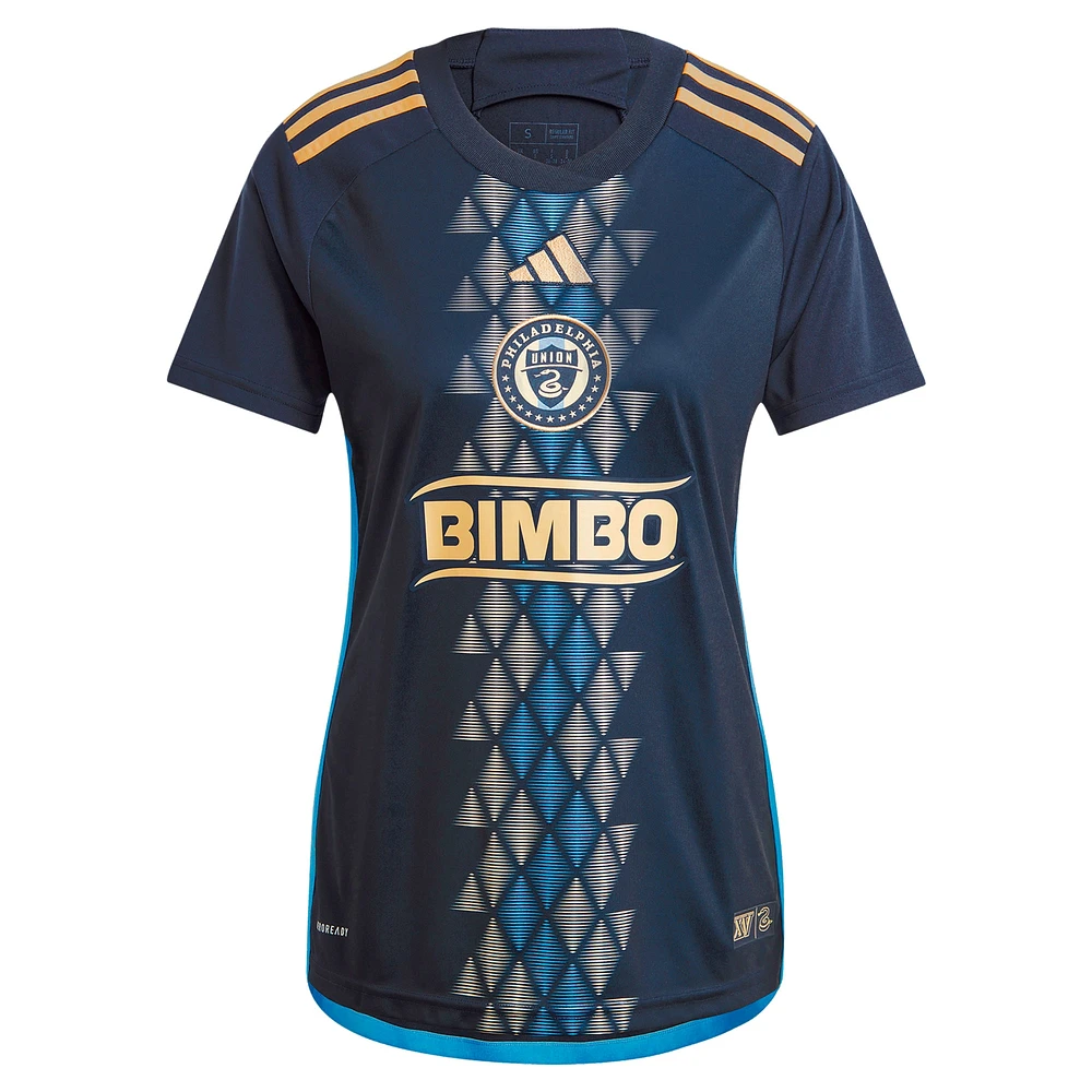 Maillot réplique principal de joueur adidas Cavan Sullivan Navy Philadelphia Union 2024 pour femme