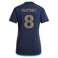 Maillot de joueur réplique adidas Jose Martinez pour femme l'Union Philadelphie 2024 The XV Kit, bleu marine