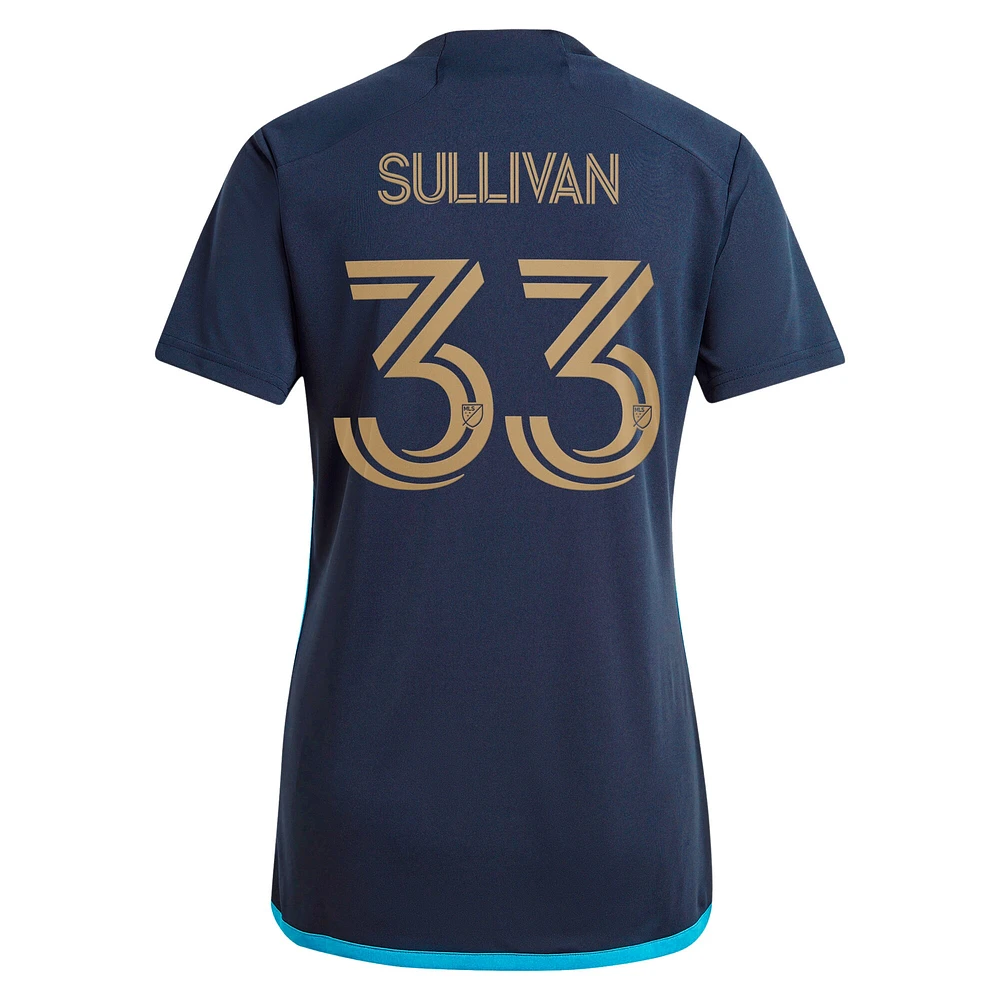 Maillot réplique du kit XV 2024 de Philadelphia Union pour femme adidas Quinn Sullivan Navy