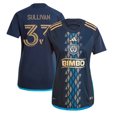 Maillot réplique du kit XV 2024 de Philadelphia Union pour femme adidas Quinn Sullivan Navy