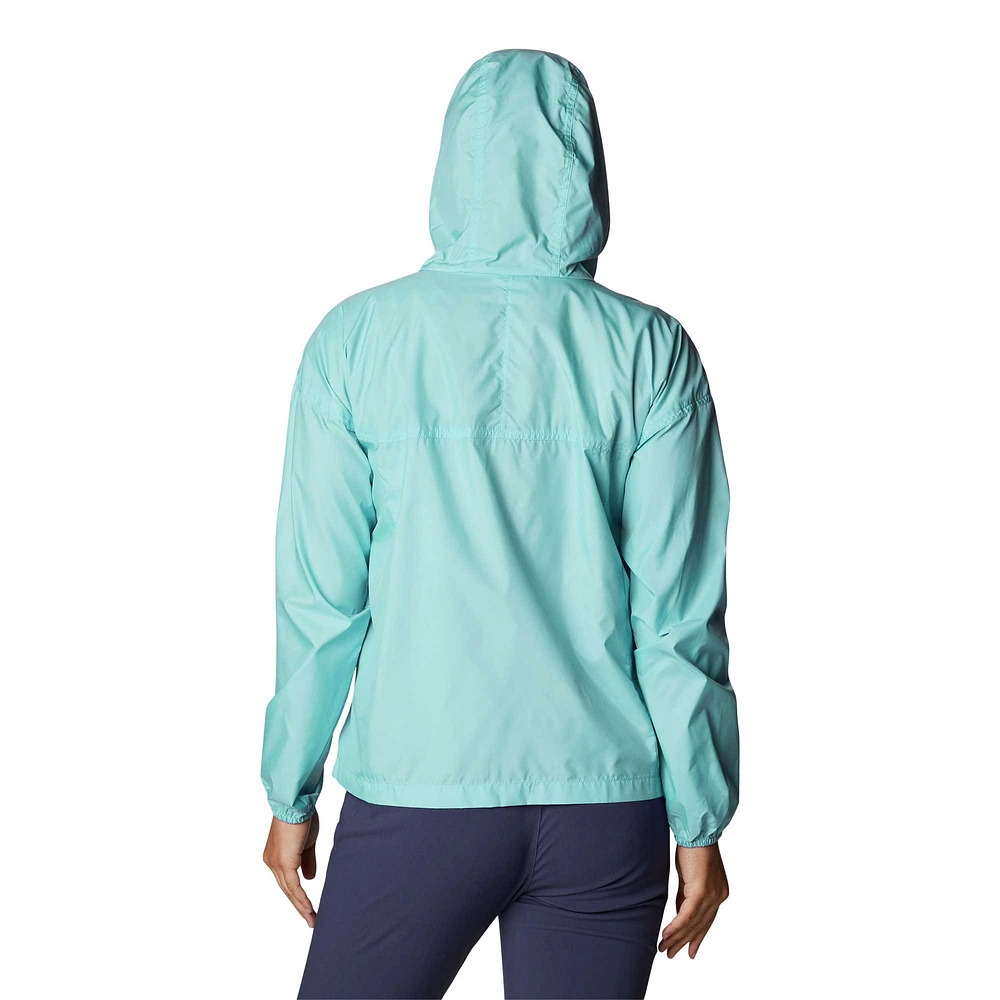 Women's Columbia Mint  Philadelphia Union Flash Challenger Omni-Shade Full-Zip Windbreaker