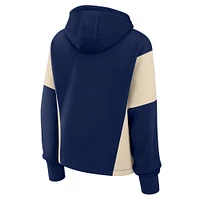 Women's Fanatics Navy Philadelphia Union Oversized Legacy Goalkeeper Pullover Hoodie