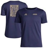 Youth adidas  Navy Philadelphia Union Local Wrap T-Shirt