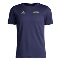 Youth adidas  Navy Philadelphia Union Local Wrap T-Shirt