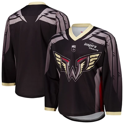 Maillot Philadelphia Wings Replica Homme Noir/Gris