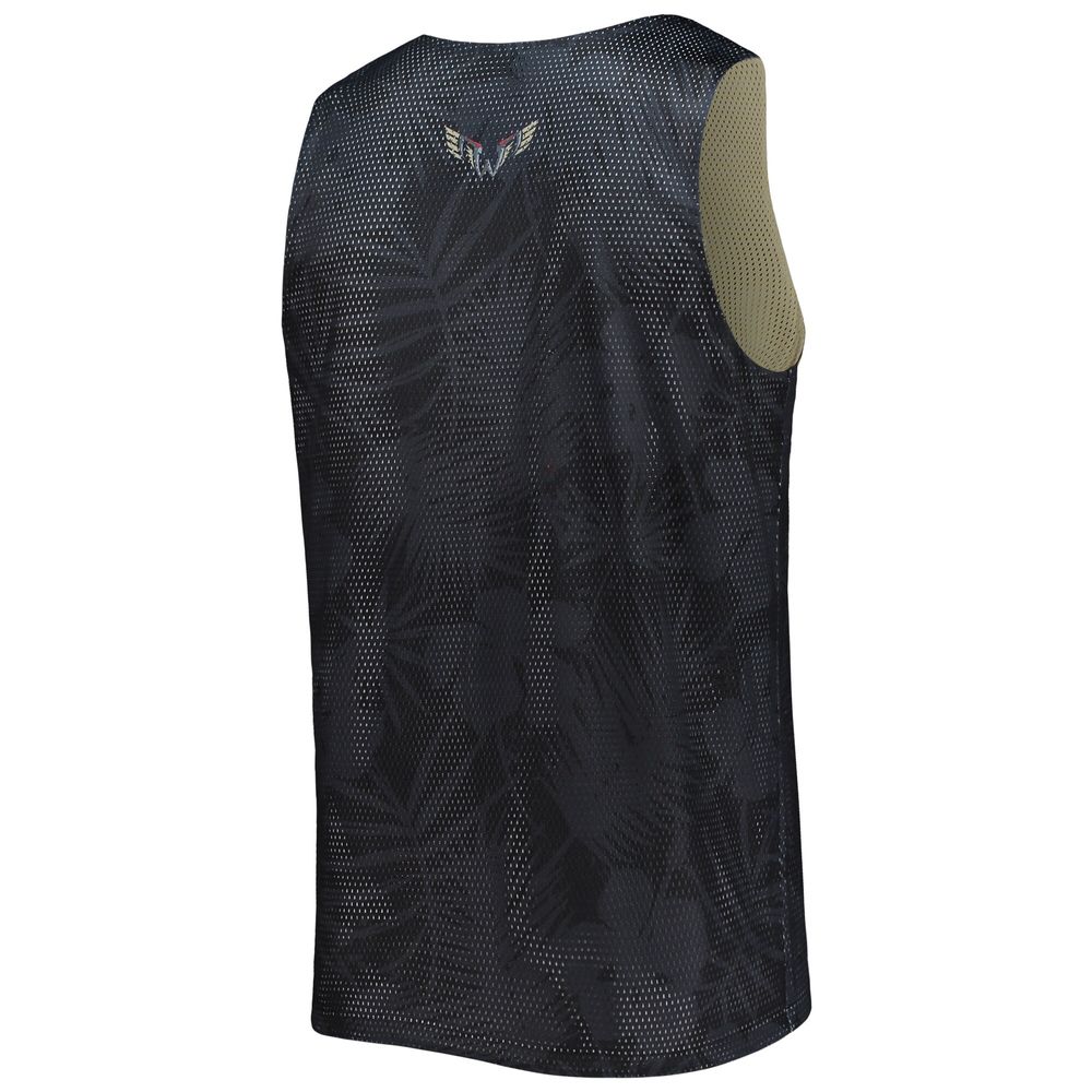 Men's FOCO Black/Gold Philadelphia Wings Reversible Mesh Tank Top