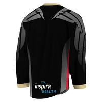 Youth Black/Gray Philadelphia Wings Replica Jersey