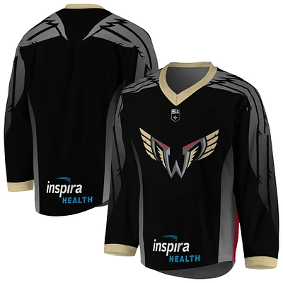 Youth Black/Gray Philadelphia Wings Replica Jersey