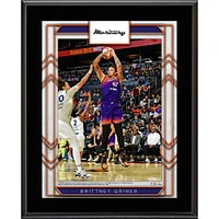 Plaque de joueur sublimée Brittney Griner Phoenix Mercury 10,5" x 13"