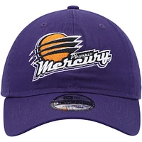 Casquette ajustable 9TWENTY avec logo Phoenix Mercury Core violet New Era pour hommes