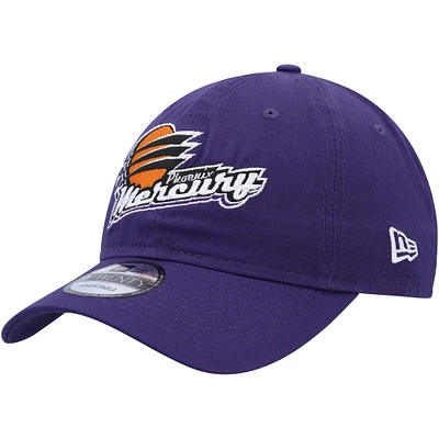 Casquette ajustable 9TWENTY avec logo Phoenix Mercury Core violet New Era pour hommes