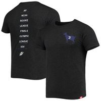 Men's Sportiqe Diana Taurasi Black Phoenix Mercury Player Tri-Blend T-Shirt