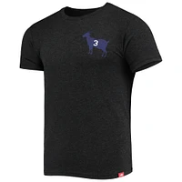 T-shirt tri-blend Sportiqe Diana Taurasi pour hommes Phoenix Mercury Player noir