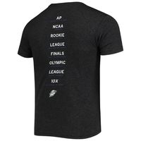 Men's Sportiqe Diana Taurasi Black Phoenix Mercury Player Tri-Blend T-Shirt