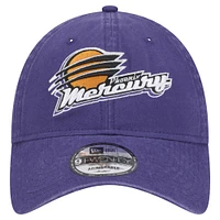 Casquette réglable unisexe New Era violet Phoenix Mercury Core Logo 9TWENTY