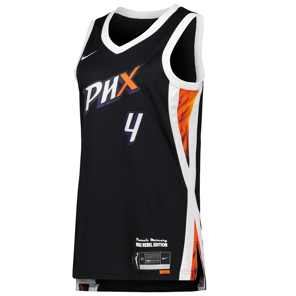 Unisex Nike Skylar Diggins-Smith Black Phoenix Mercury Rebel Edition Victory Player Jersey